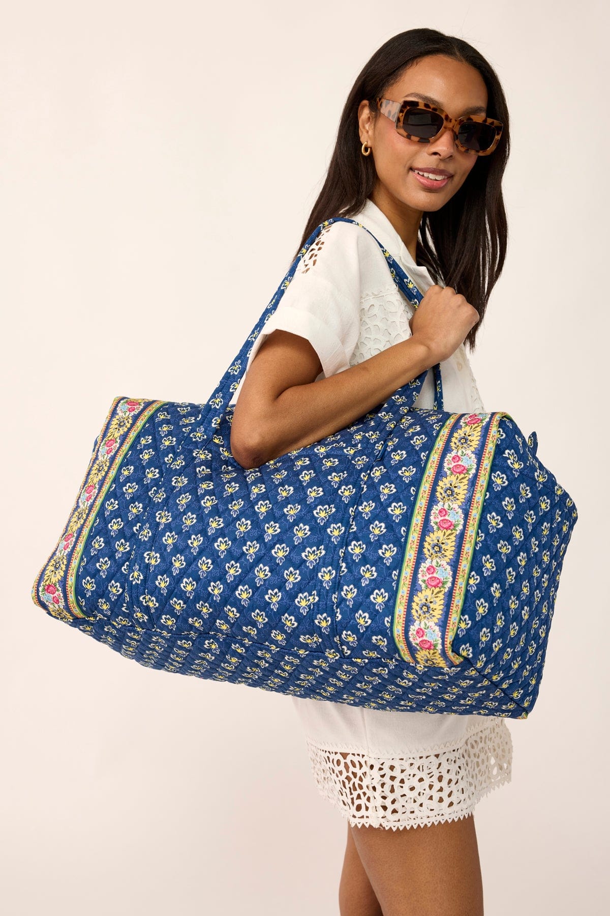 Large Original Duffel Bag in Maison Blue