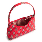 Post Shoulder Bag in Flowering Paisley Goji Berry