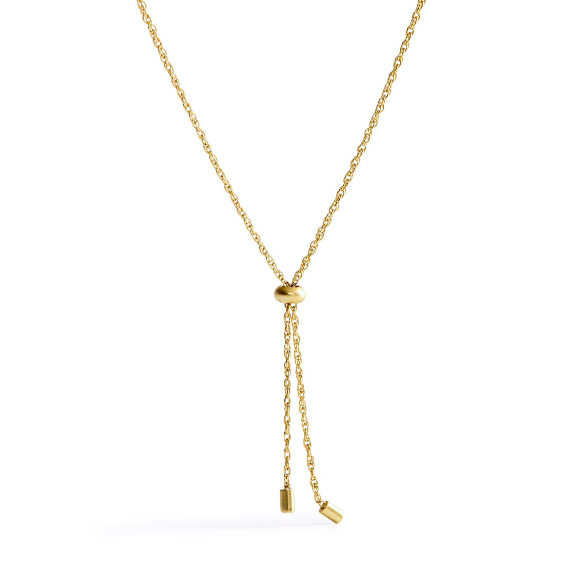 Slide Lariat Necklace-Satin Gold-Image 1-Vera Bradley