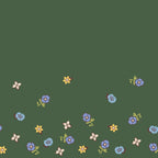 Small Taber Crossbody Bag in Meadow Bouquet Bronze Green