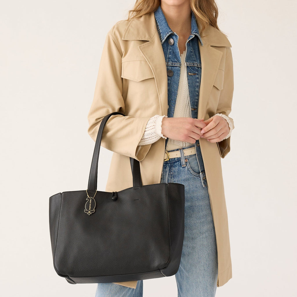 Small Hathaway Tote Bag in Moonless Night