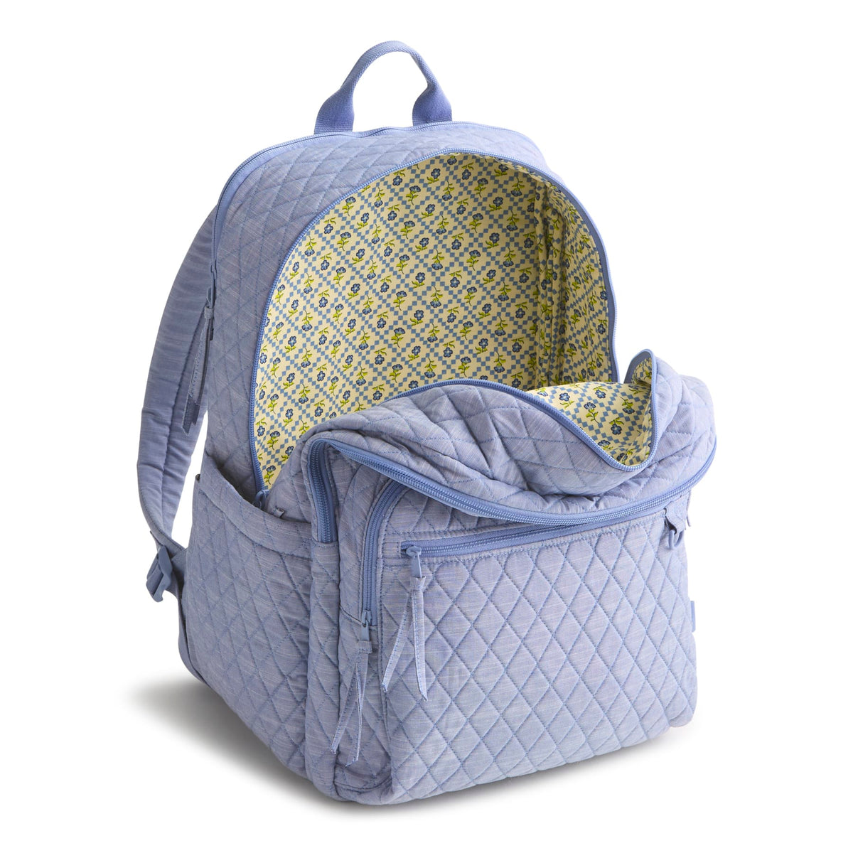 XL Bancroft Backpack in Blue Chambray