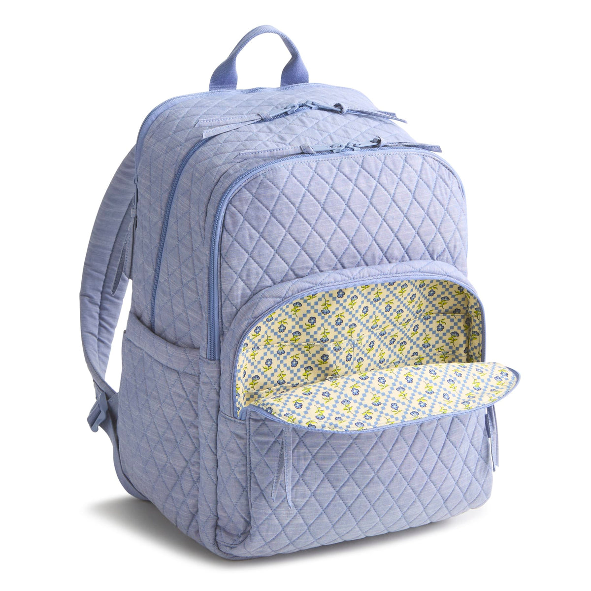XL Bancroft Backpack in Blue Chambray