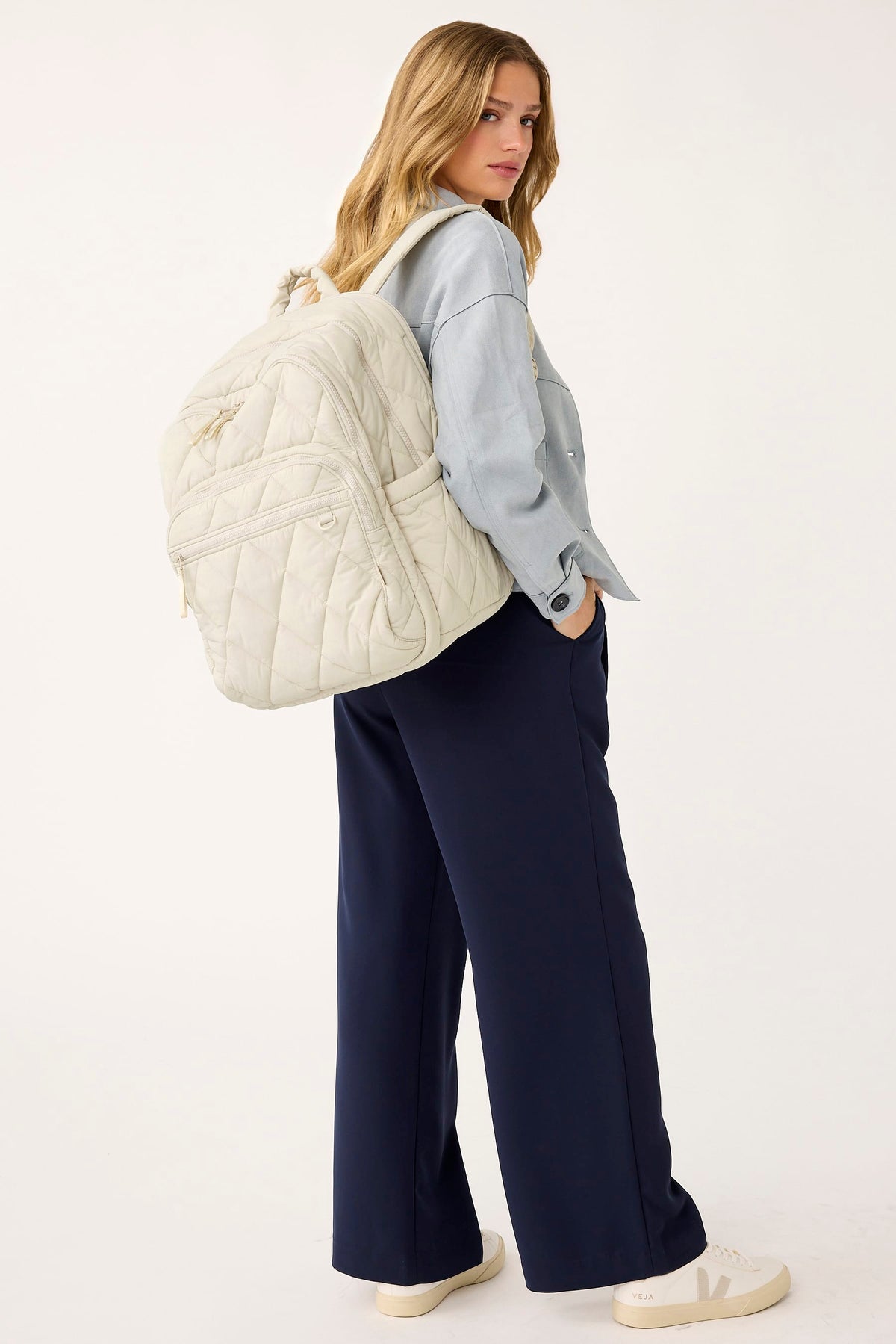 XL Bancroft Backpack in Pumice Stone