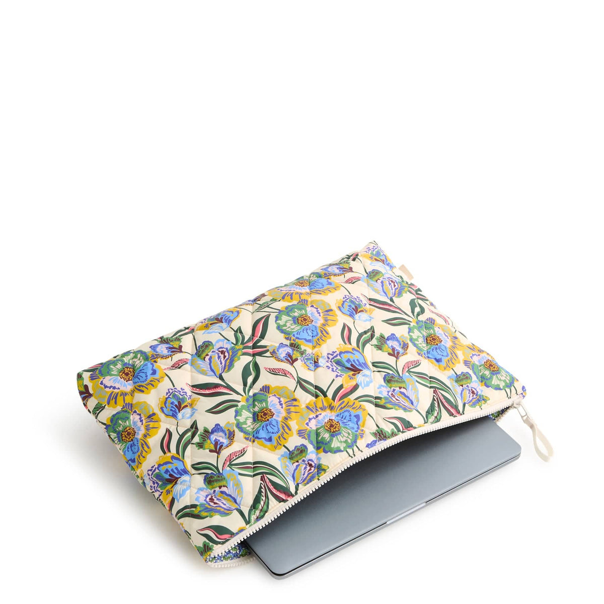 Laptop Pouch in Gardenia Garden