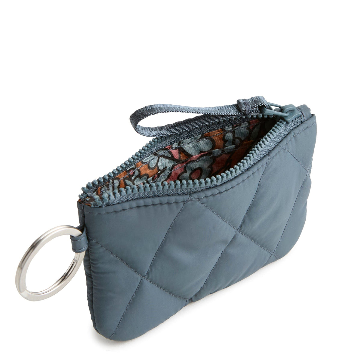 Zip ID Pouch with Breakaway Lanyard in Dark Slate