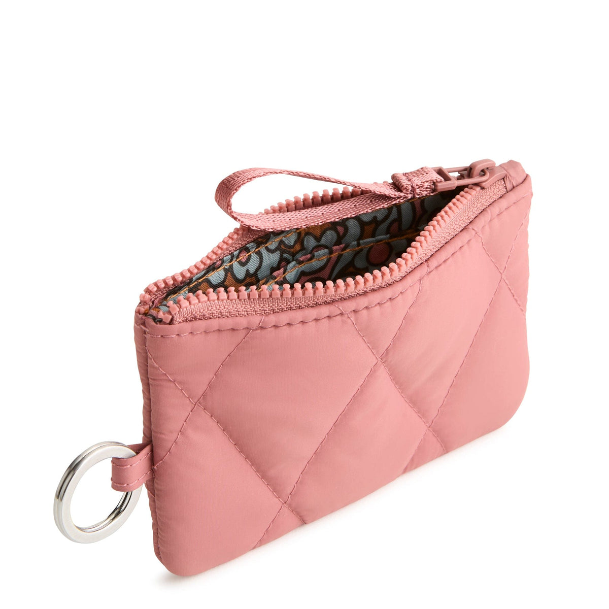 Zip ID Pouch w/Breakaway Lanyard in Withered Rose