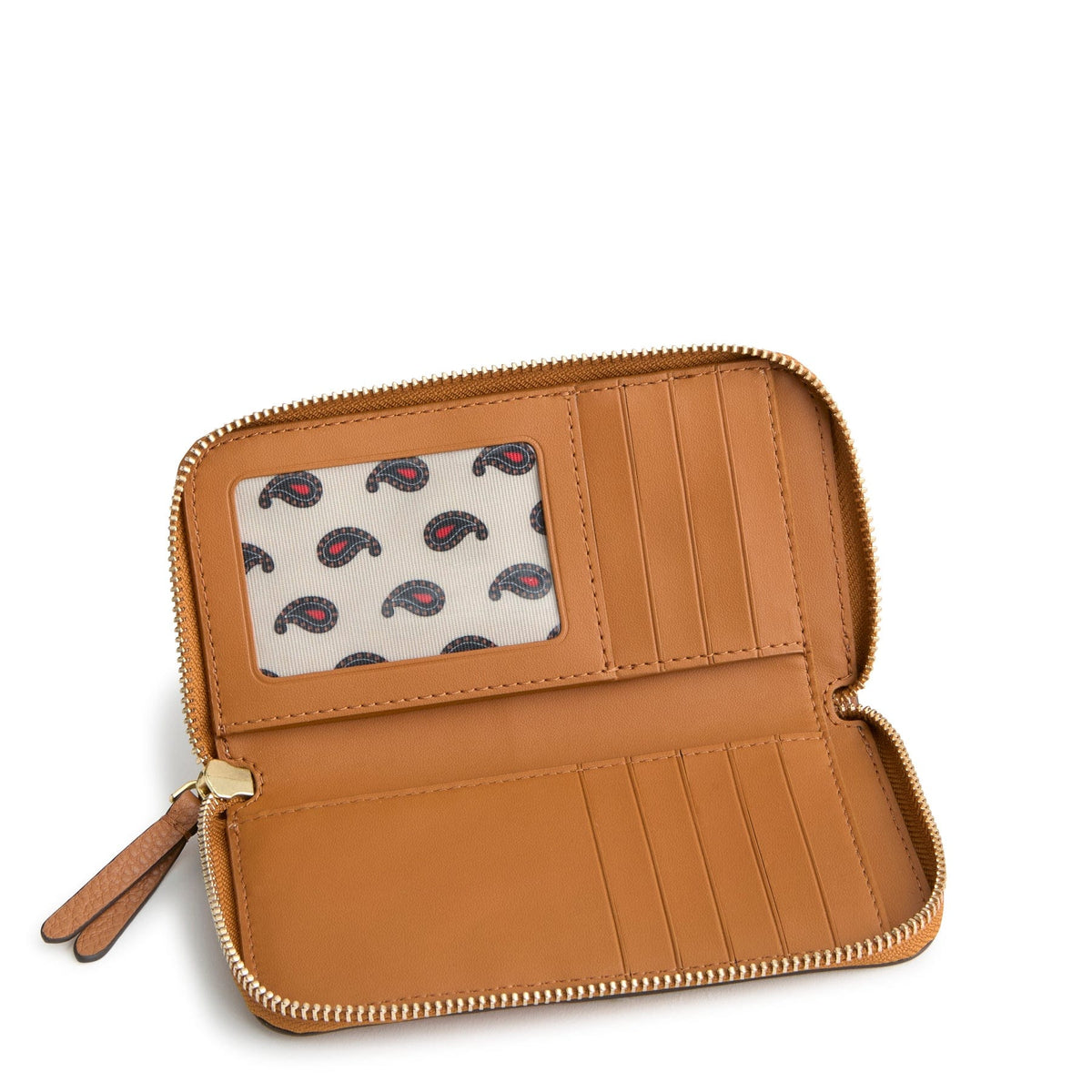Medium Continental Wallet in Roasted Pecan