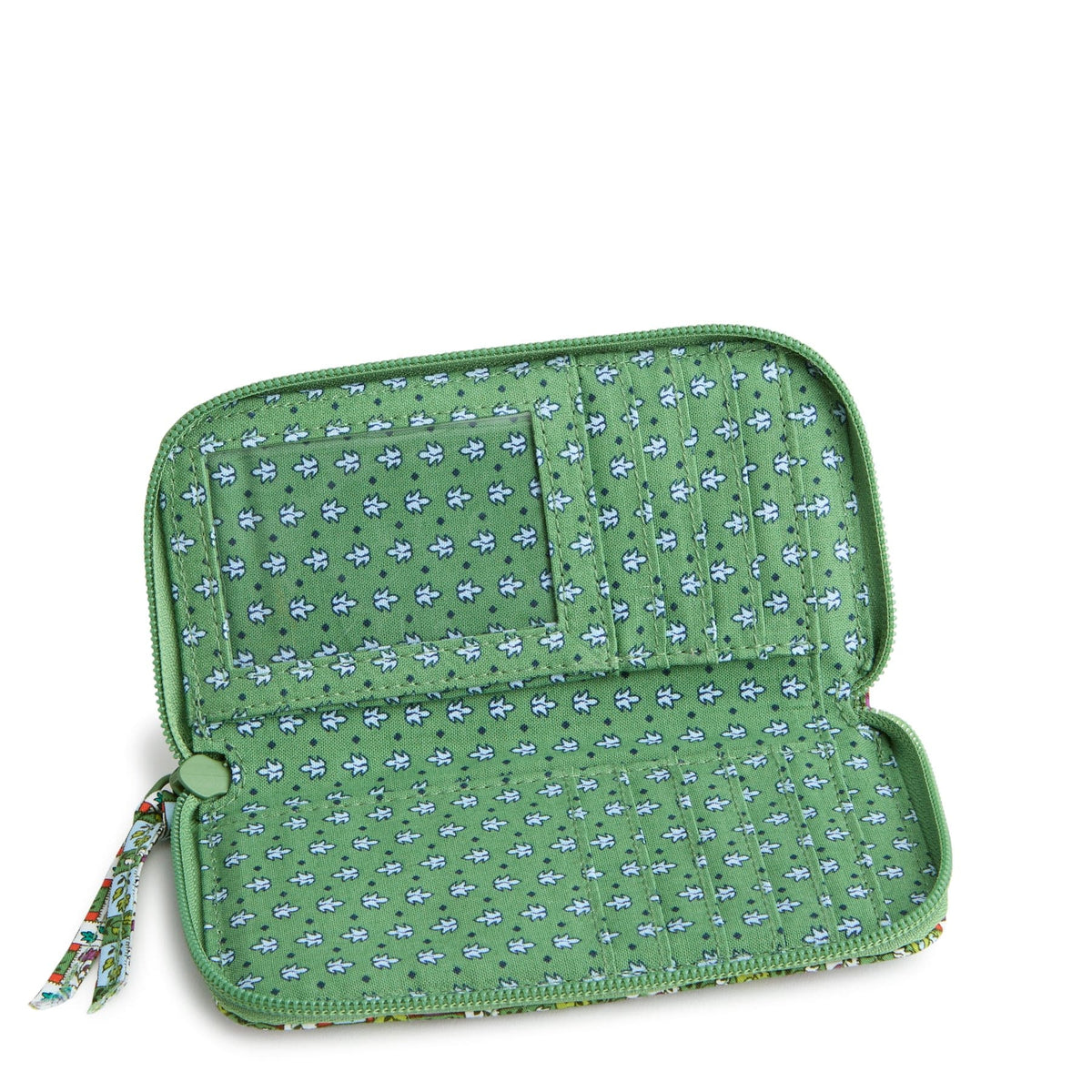 Medium Continental Wallet in Ribbon Plaid