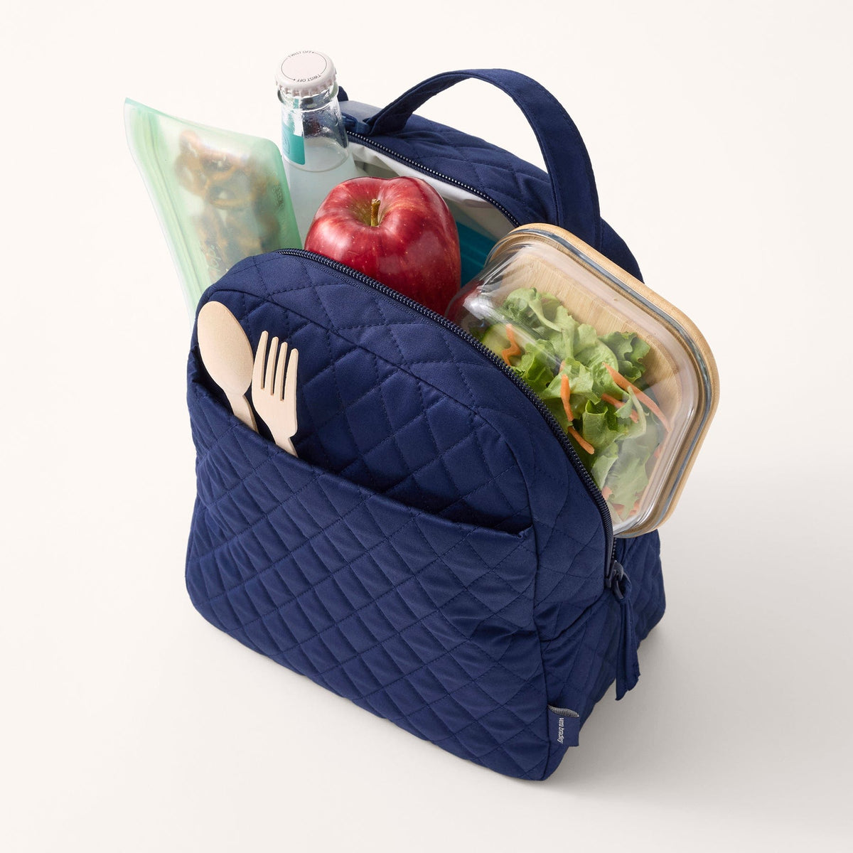 Large Lunch Bag in Peacoat