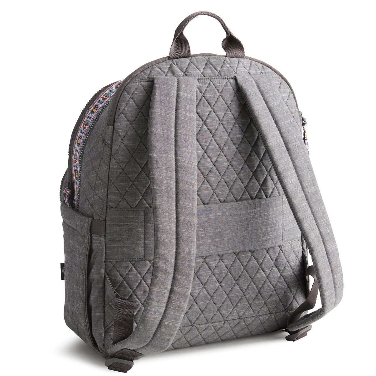 Bancroft Backpack Purse in Black Chambray