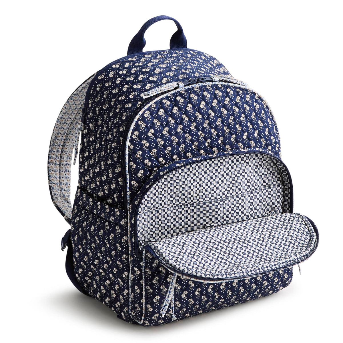 Bancroft Backpack in Rachel Ditsy Peacoat