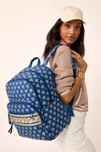 Large Bancroft Backpack in Maison Blue