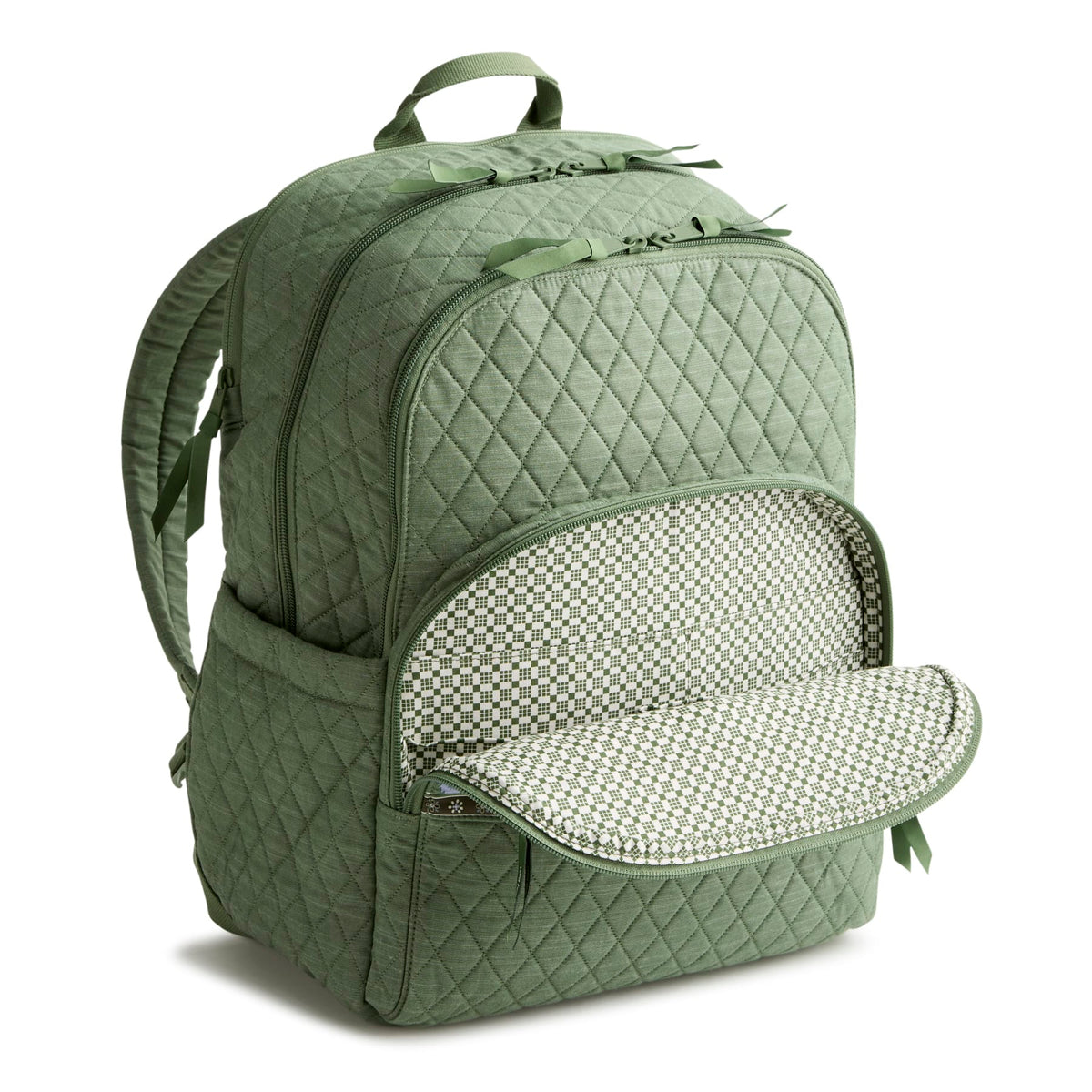 Large Bancroft Backpack in Vineyard Green Chambray