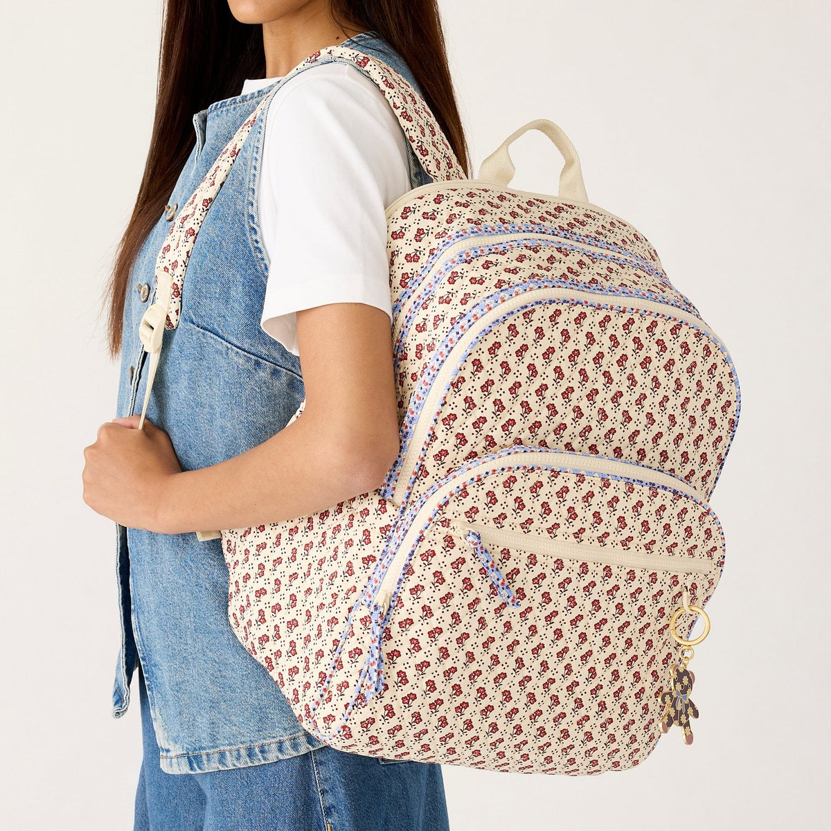 Large Bancroft Backpack in Rachel Ditsy