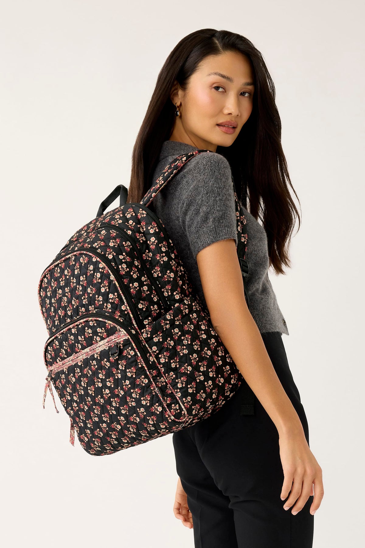Large Bancroft Backpack in Melissa Ditsy