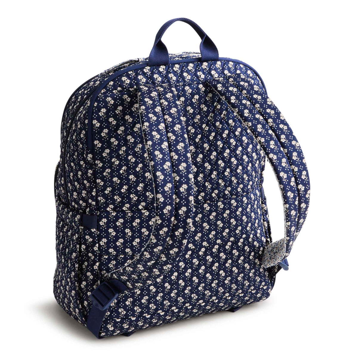 Large Bancroft Backpack in Rachel Ditsy Peacoat