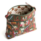Harry Potter Original Zip Hipster Crossbody in Hogwarts Library