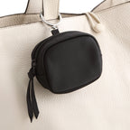 Zip Earbud Bag Charm Clip in Moonless Night