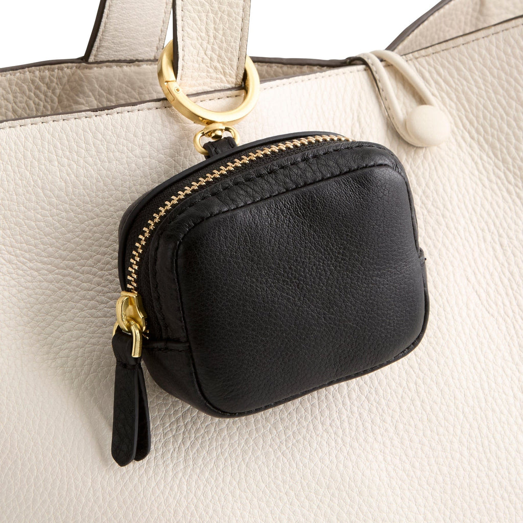 Zip Earbud Bag Charm in Moonless Night