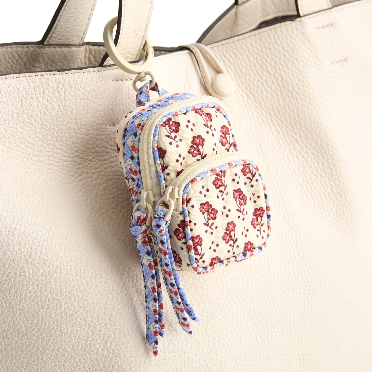 Bancroft Backpack Bag Charm in Rachel Ditsy