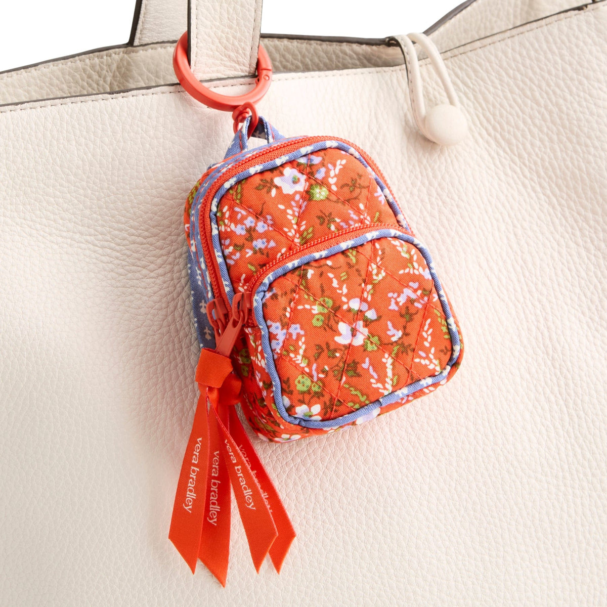 Bancroft Backpack Bag Charm in Wildflower Sprigs