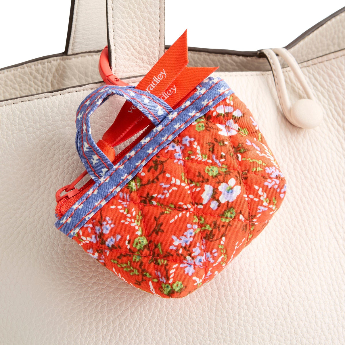Original Tote Bag Charm in Wildflower Sprigs