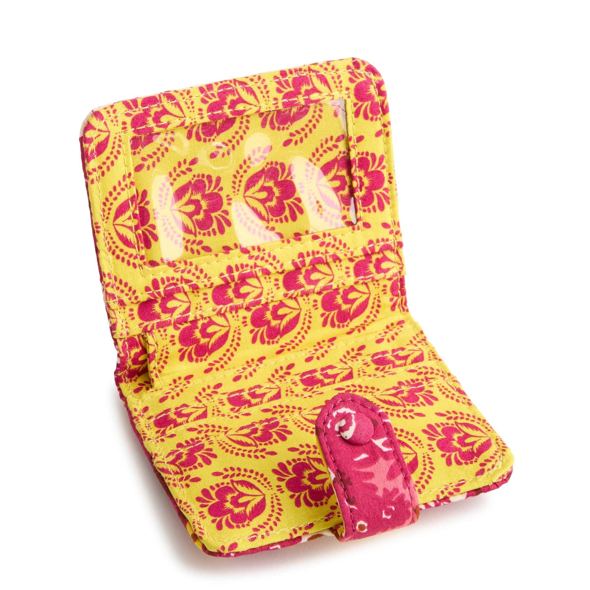 Small Tab Wallet in Starstruck Daisies