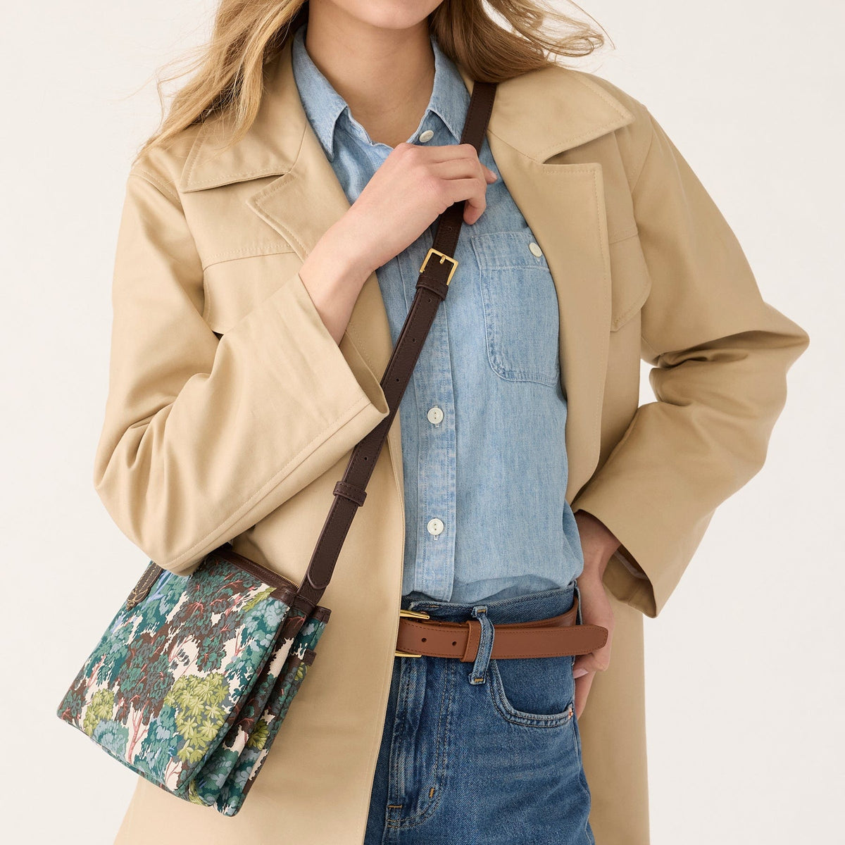 Foxbury Crossbody in Serene Forest