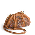 Small Taber Crossbody in Iconic Paisley Roasted Pecan
