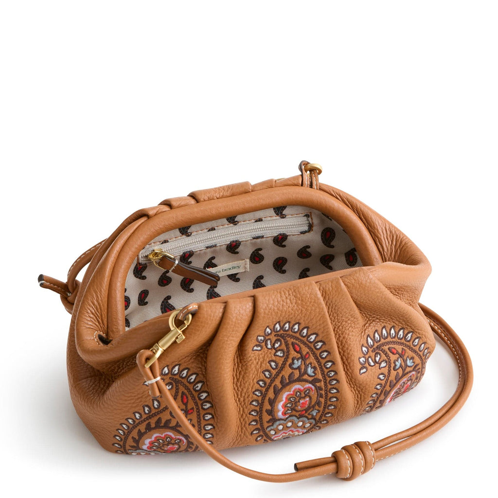 Small Taber Crossbody in Iconic Paisley Roasted Pecan