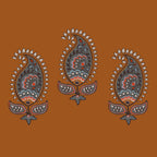 Small Taber Crossbody in Iconic Paisley Roasted Pecan