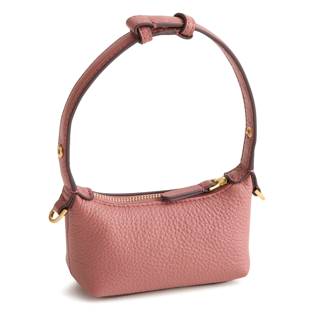 Tiny Roxbury Crescent Crossbody in Floral Pouf Withered Rose