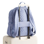 Bancroft Backpack in Blue Chambray