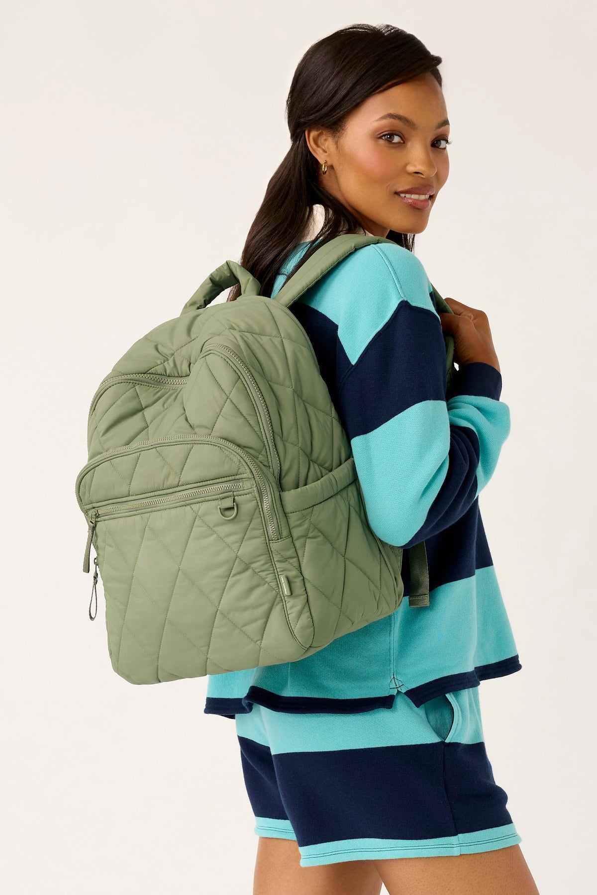 Bancroft Backpack in Deep Lichen Green
