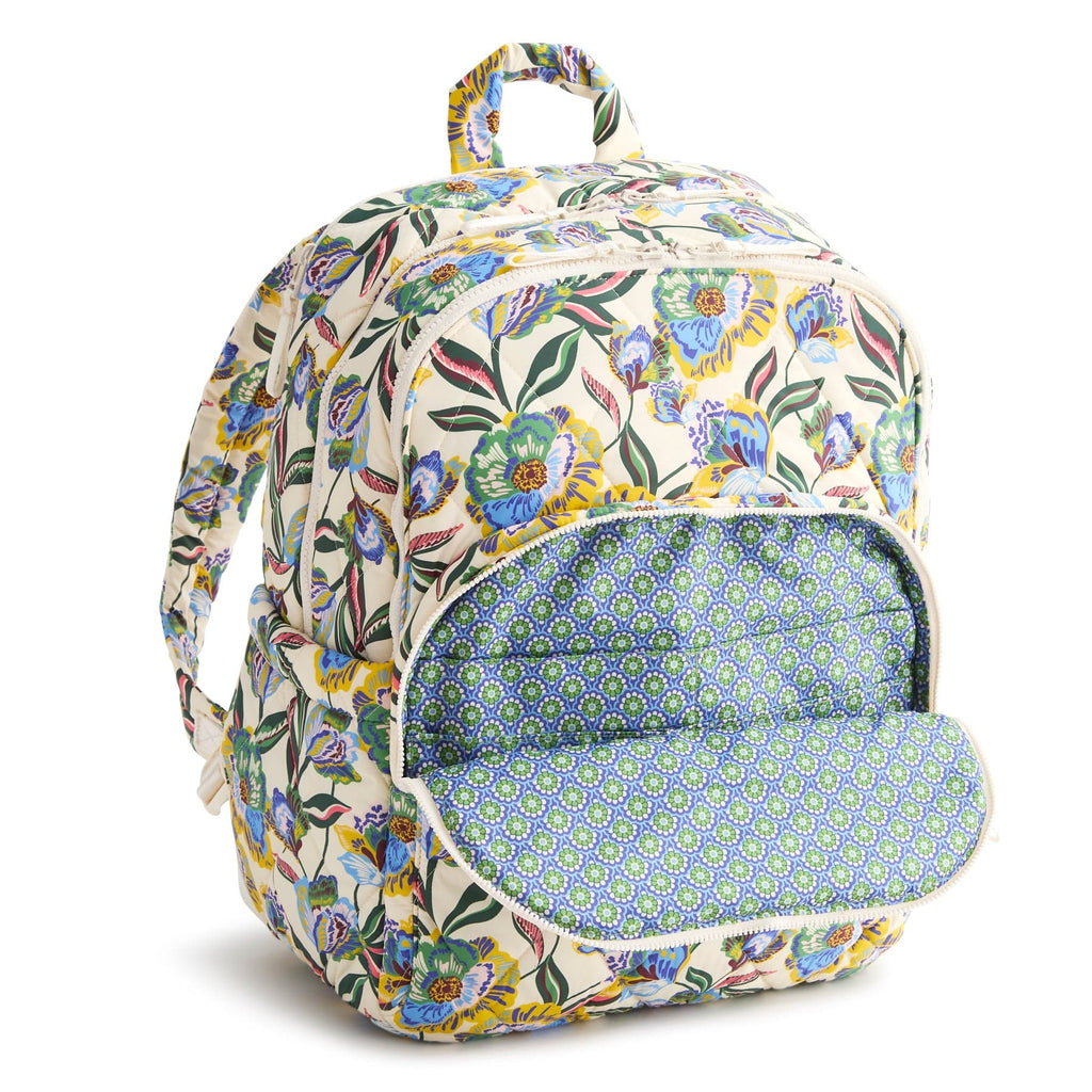 Large Bancroft Backpack in Gardenia Garden