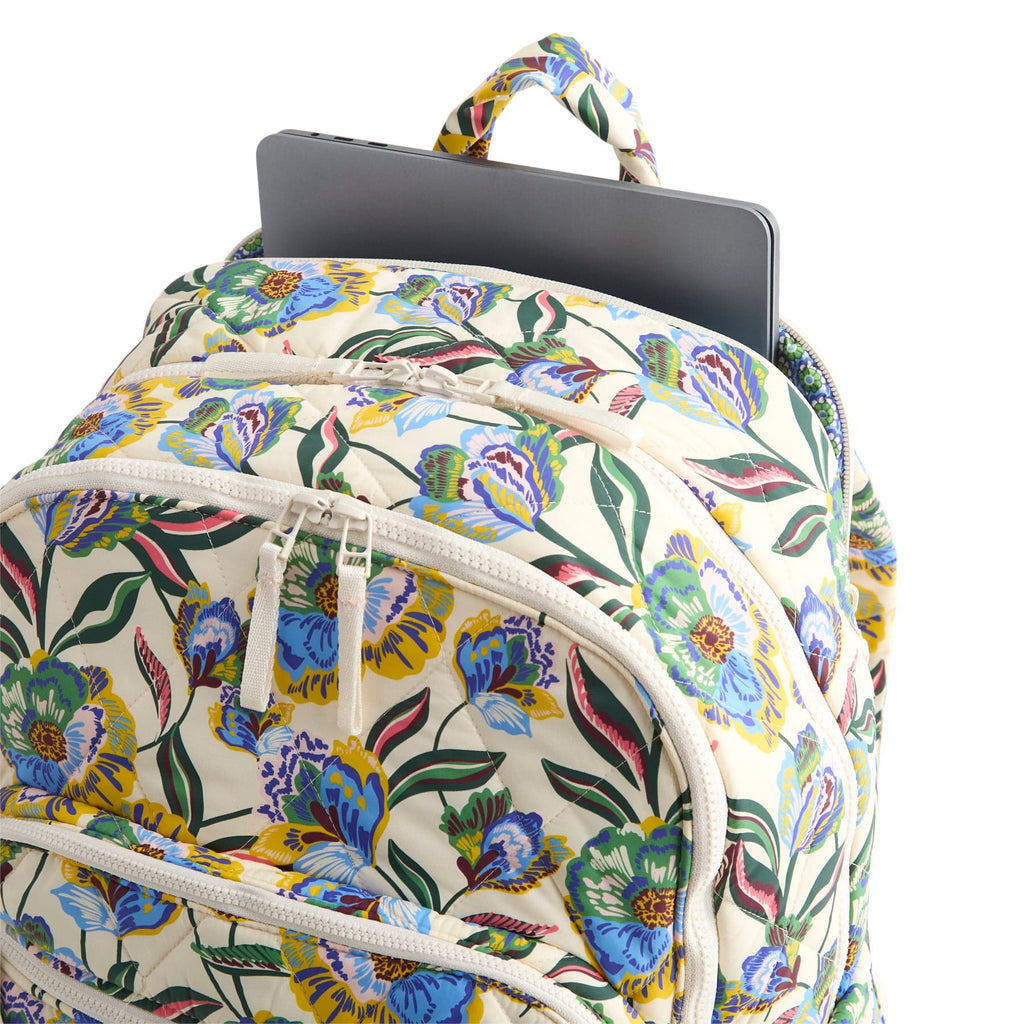 Large Bancroft Backpack in Gardenia Garden
