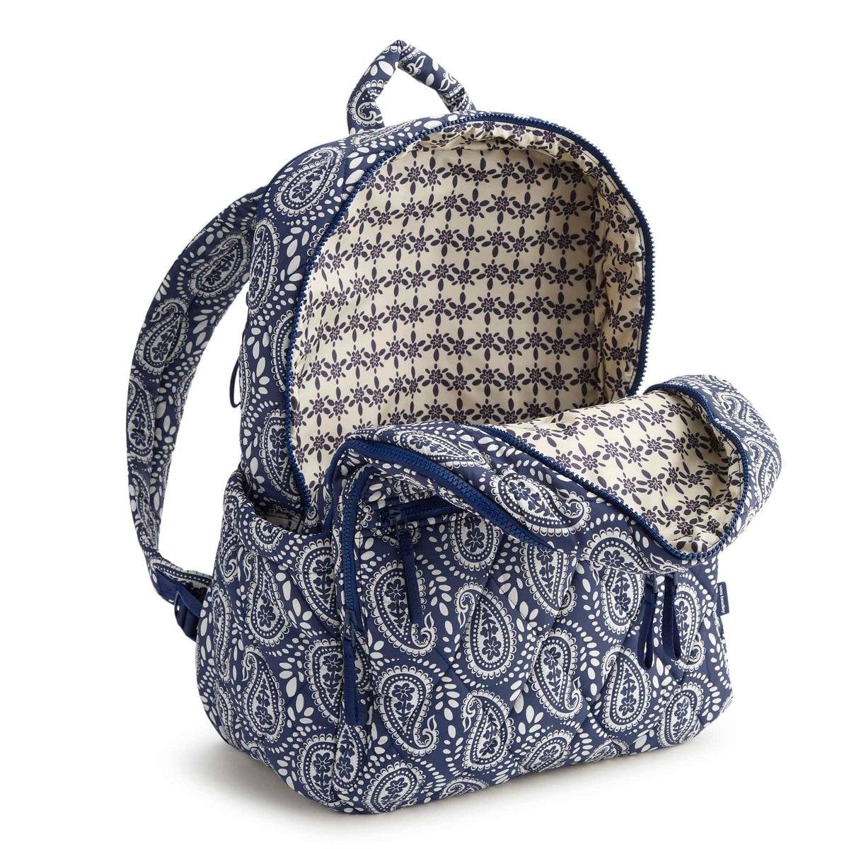 Large Bancroft Backpack in Waves Paisley