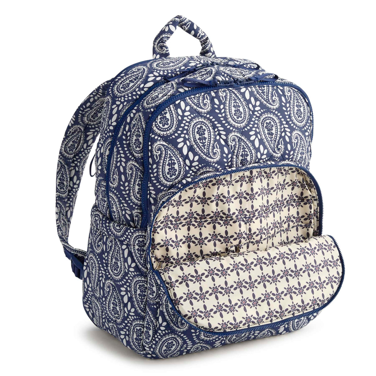 Large Bancroft Backpack in Waves Paisley
