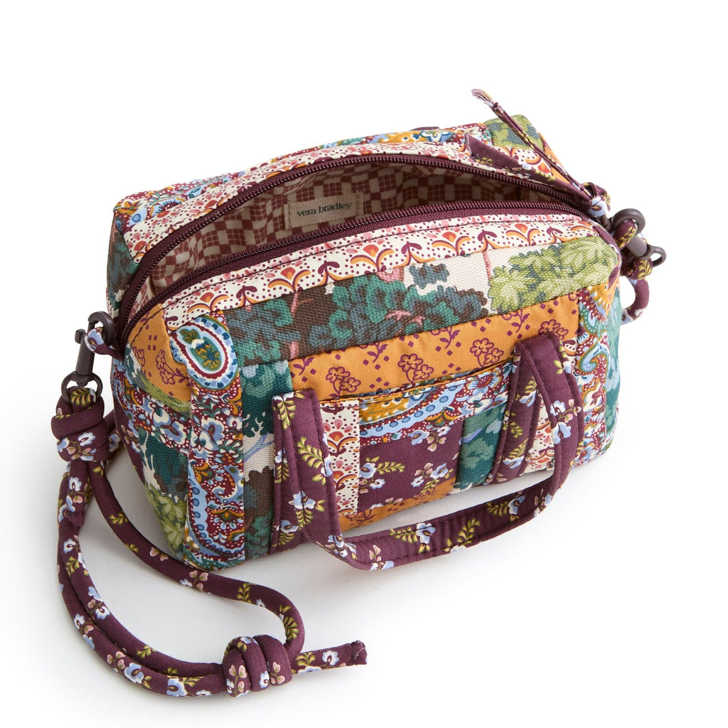 Mini Original Duffel Crossbody in Fall Harvest Patchwork