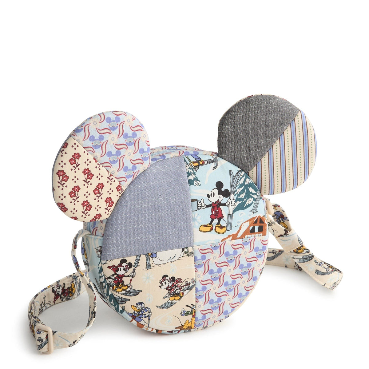 Disney Mickey Mouse Crossbody in Ski Weekend Mickey Mouse Patchwork