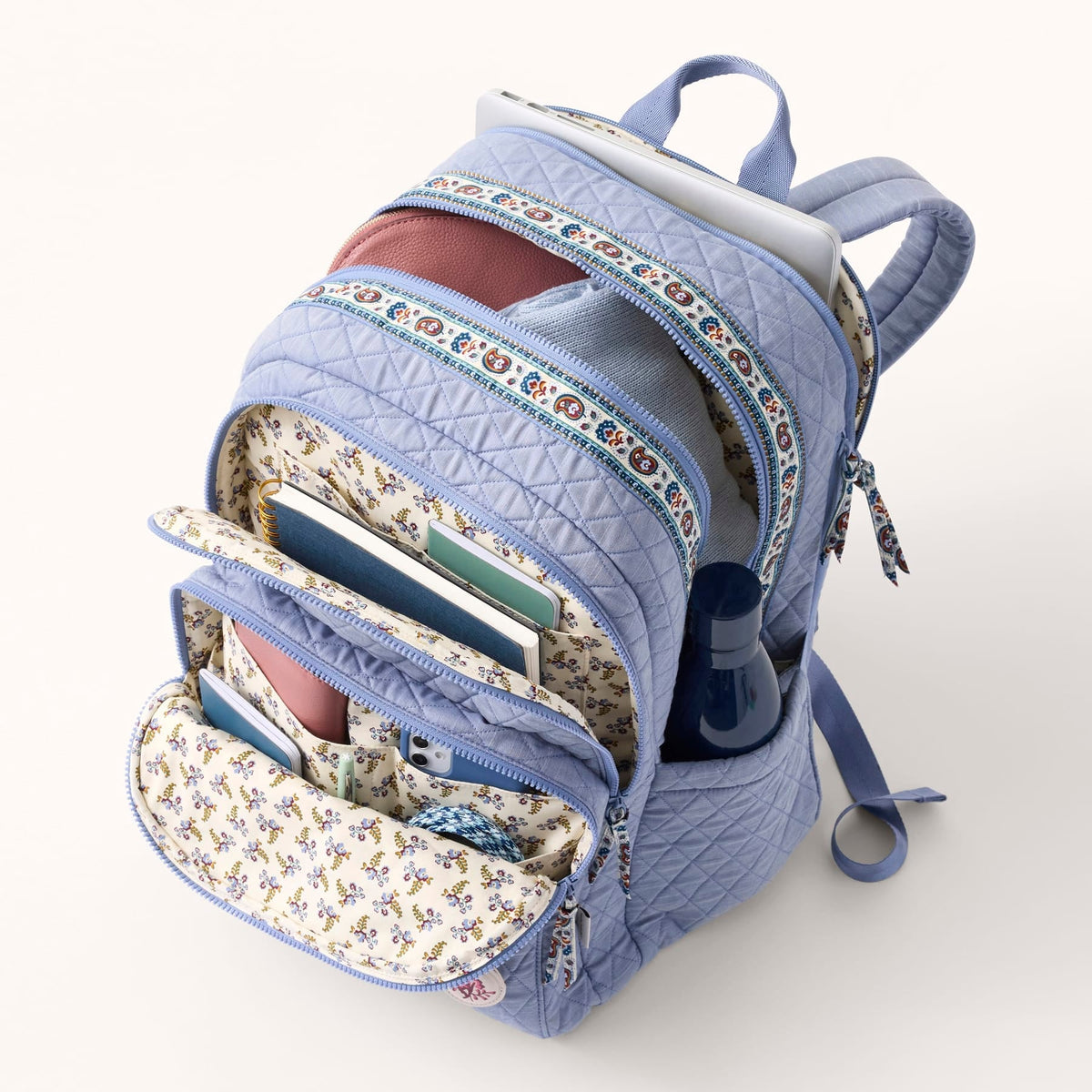 XL Bancroft Backpack in Vineyard Green Chambray