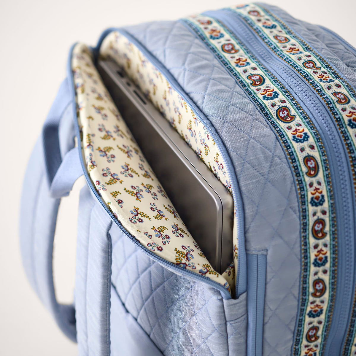XL Bancroft Backpack in Vineyard Green Chambray