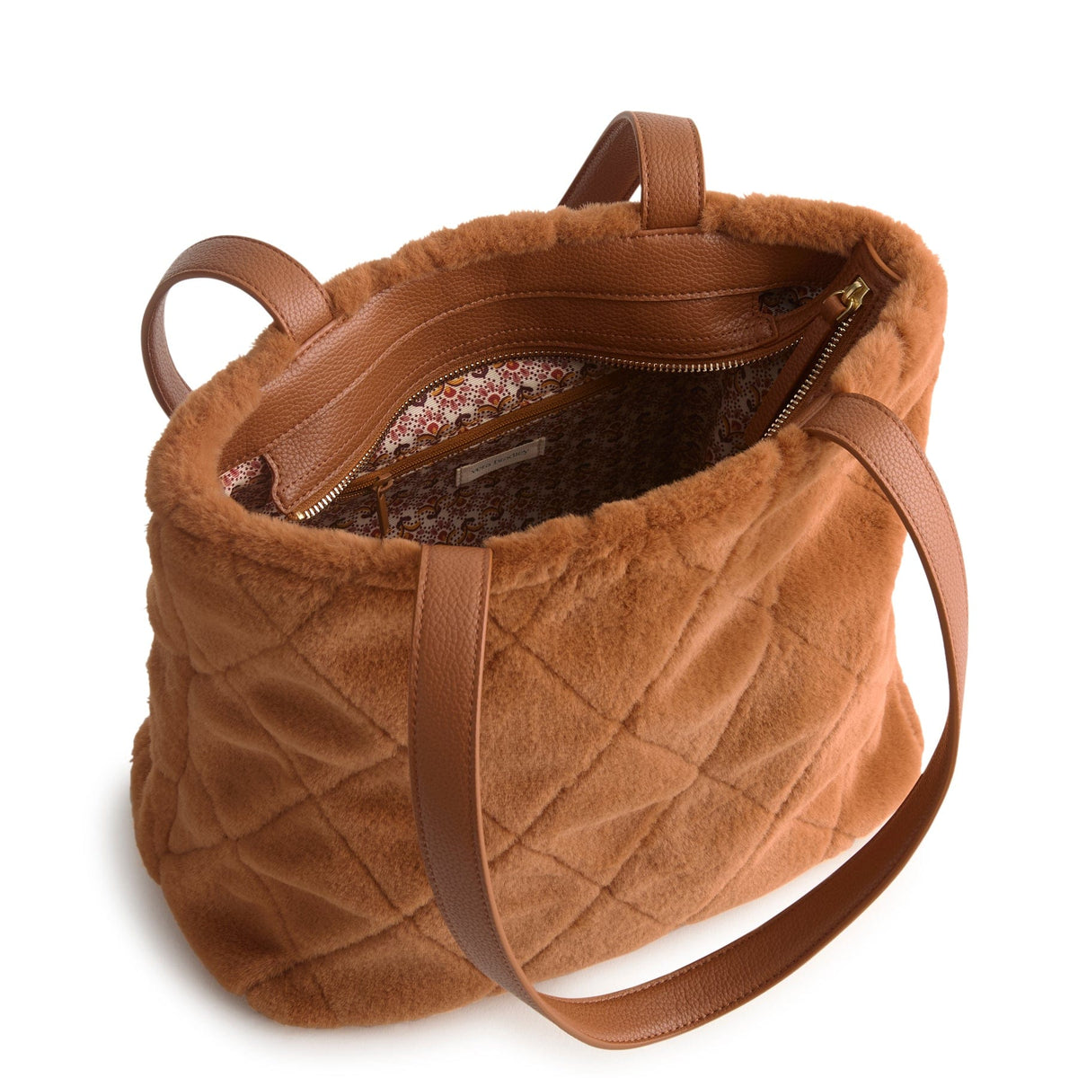 Small Original Zip Tote Bag in Roasted Pecan