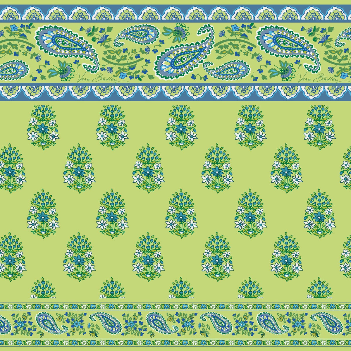 Original 100 Handbag in Citrus Paisley