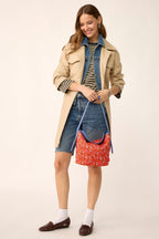 Astoria Shoulder Bag in Wildflower Sprigs