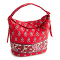 Astoria Shoulder Bag in Flowering Paisley Goji Berry
