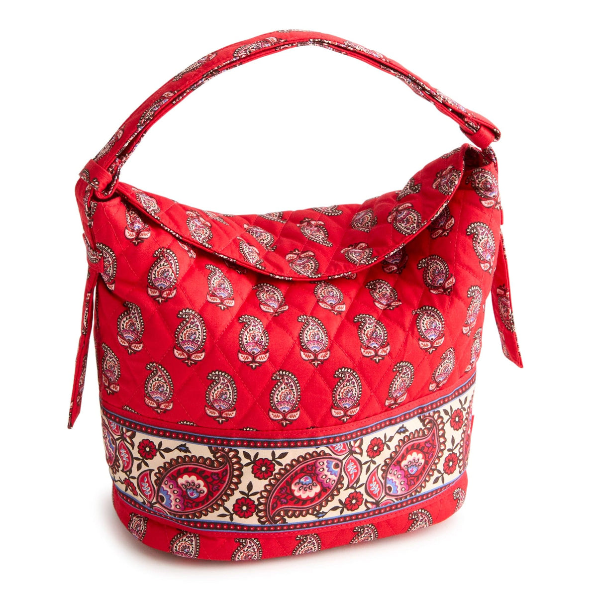 Astoria Shoulder Bag in Flowering Paisley Goji Berry