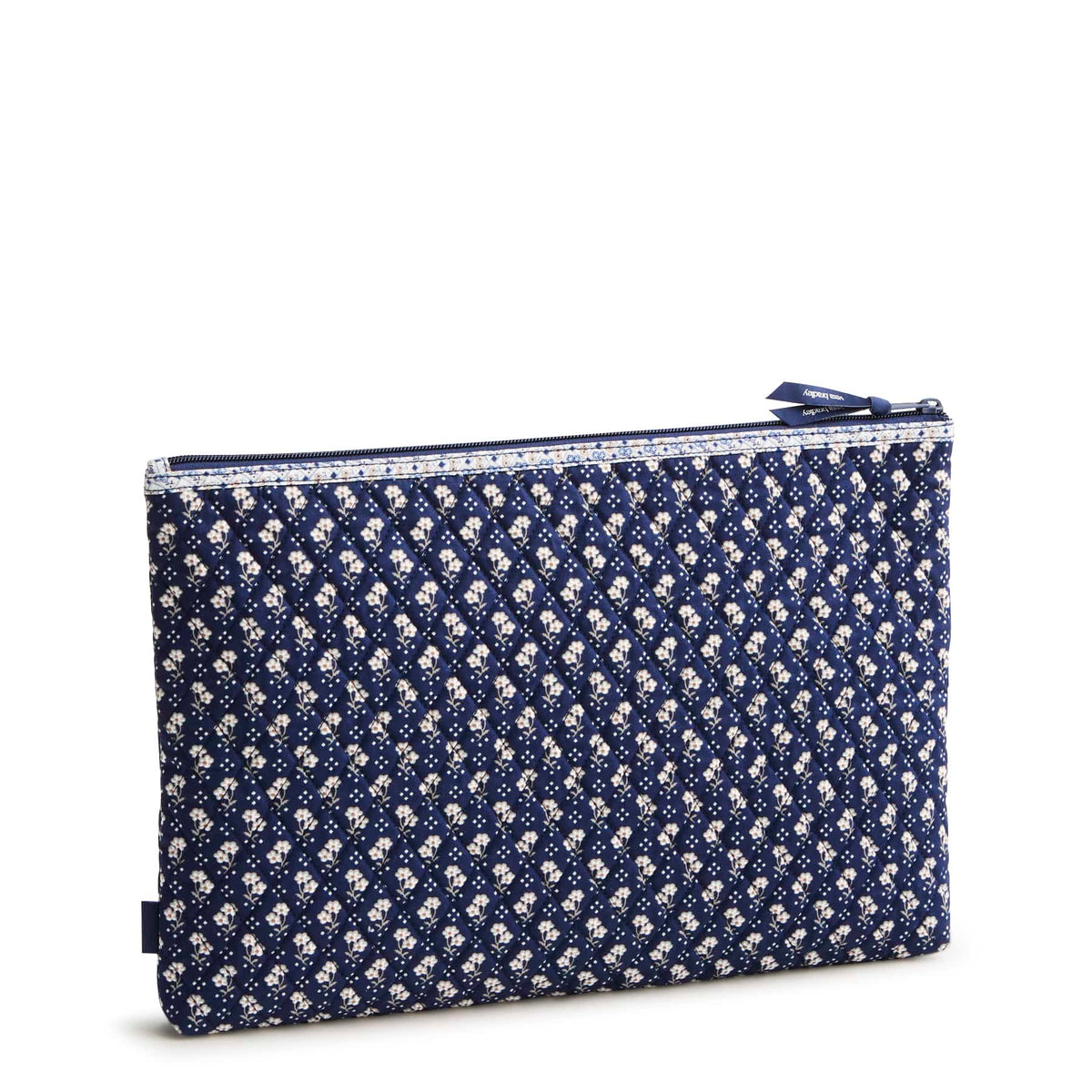 Laptop Pouch in Rachel Ditsy Peacoat
