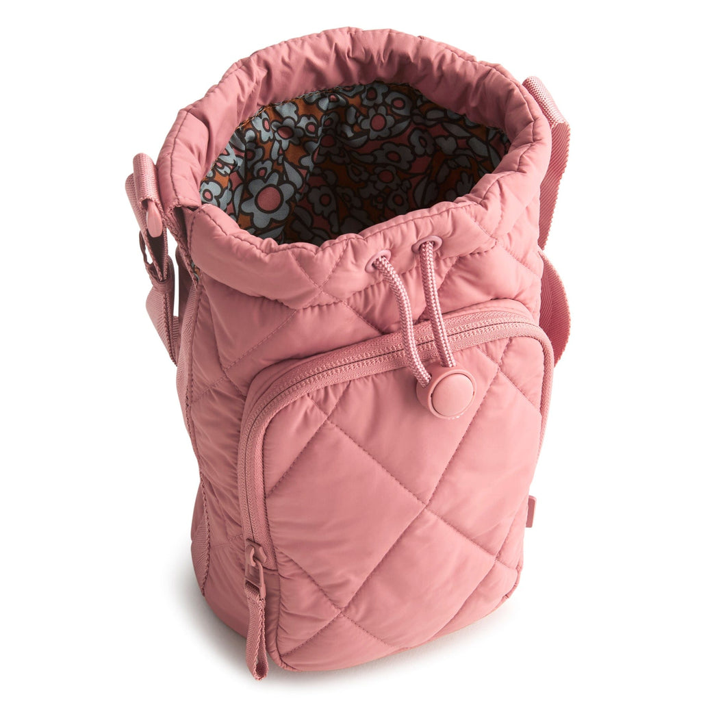 Tumbler Water Bottle Crossbody in Withered Rose